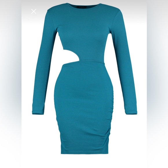 Cut out Ribbed knit dress size S - Picture 4 of 5